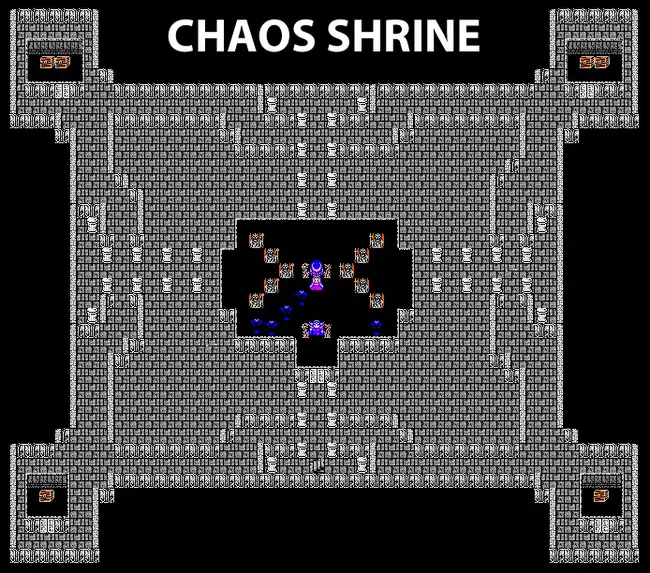 Chaos Shrine Map