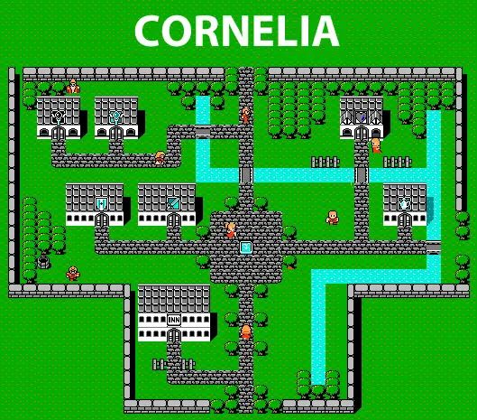 Cornelia Map